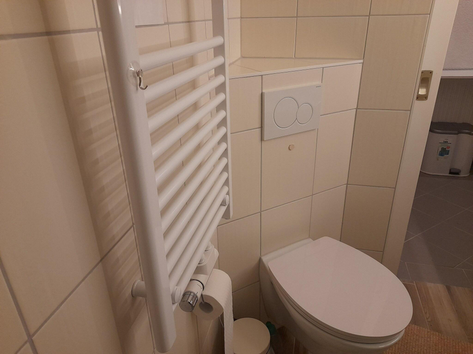 Bathroom 2, Gemutlicher Bungalow in Pepelow nahe dem Meer, Rostock