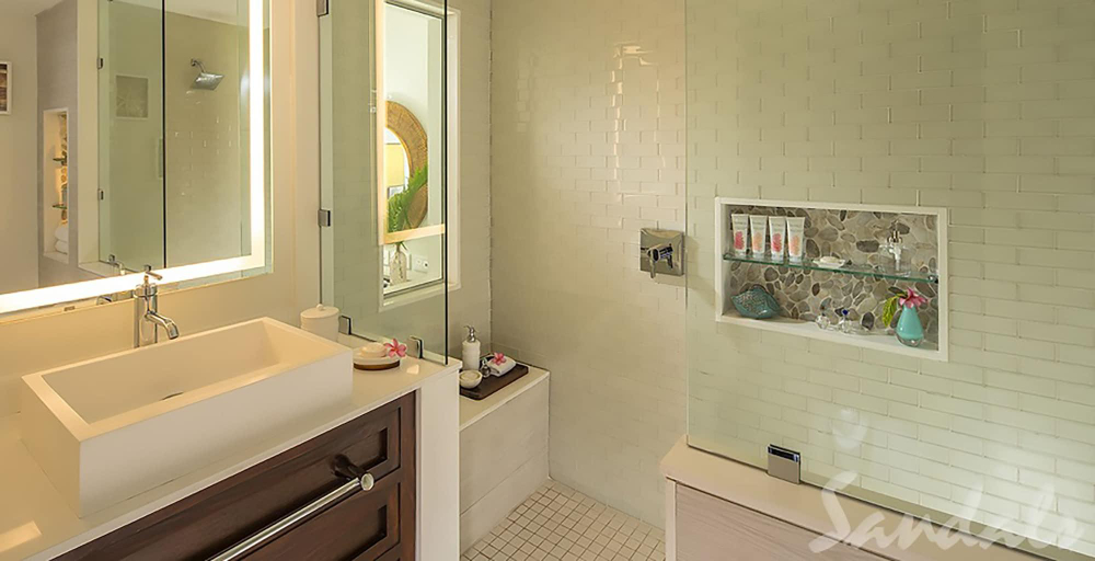 Bathroom 5, Sandals Regency La Toc