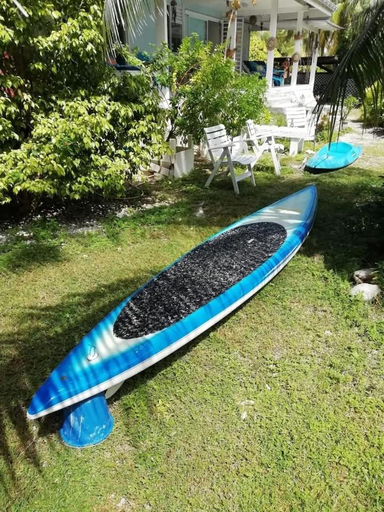 Sport & Beauty 5, LE FARE BLEU Chambres d'hotes climatisees en bord de lagon a Tiputa Rangiroa - velos gratuits et sno