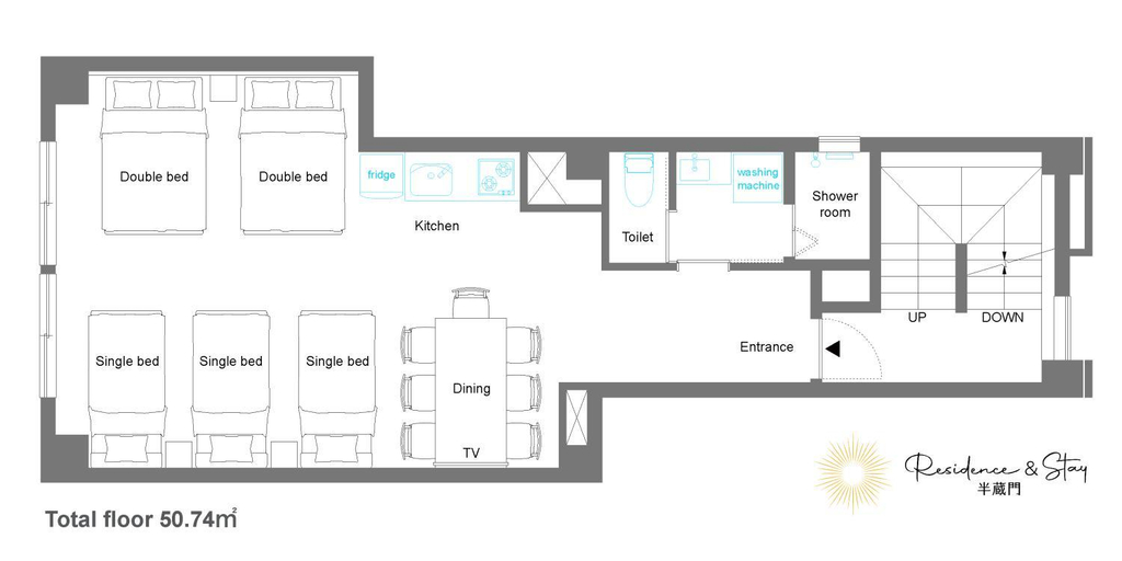 Others 3, Residence Stay Hanzomon - レジデンススティ半蔵門, Chiyoda