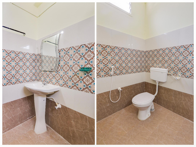 Bathroom, Super Hotel O SS ELITE, Karimnagar
