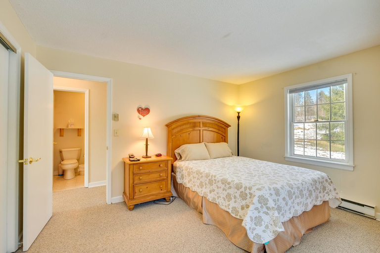 Bedroom 2, Homey Windham Condo: Hike & Ski the Catskill Mtns!, Greene