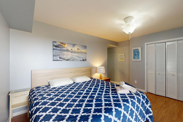 Bedroom 3, Experience oceanfront living at Shipwatch Villas 1209 in North Topsail Beach!, Onslow