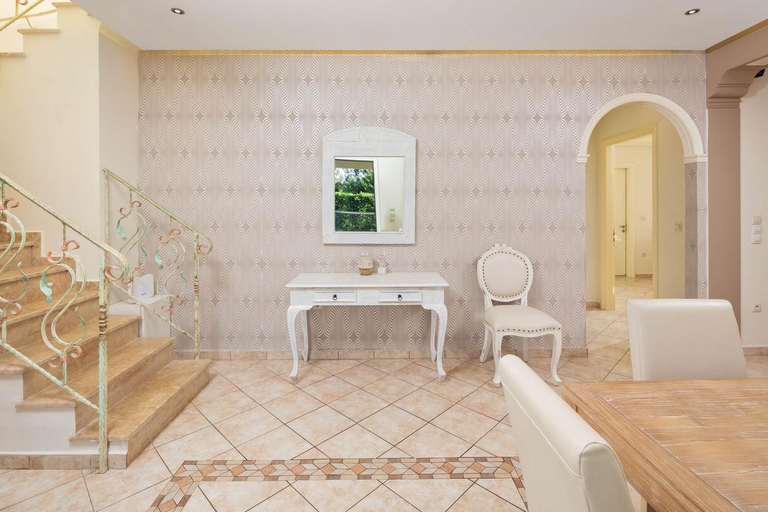 Floor plans, Villa Kalypso with private swimming pool, Ionian Islands