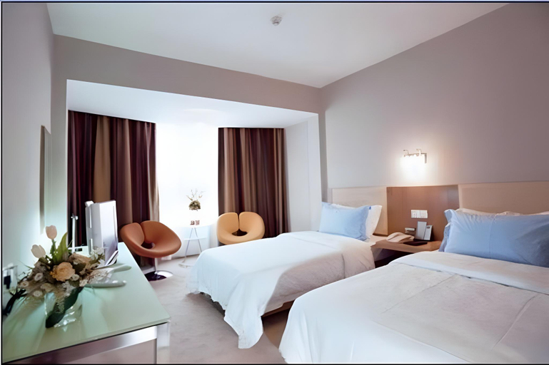 Bedroom 3, Shanshui Trends (Huaqiangbei Hotel), Shenzhen