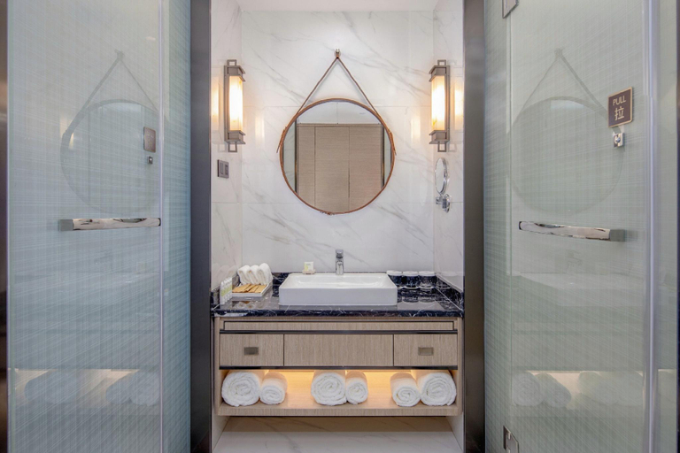 Bathroom 3, Metropolo Jinjiang Hotel Changzhou Jintan District Government Wuyue Square, Changzhou