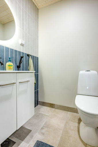 Bathroom 2, Himos Panorama Incl Jacuzzi, bedlinen and towels, Sauna, Central Finland