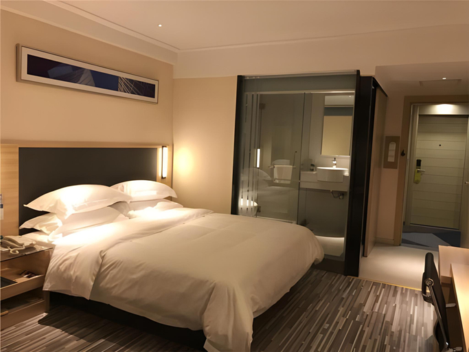 Bedroom 2, City Comfort Inn Liu'an Huoshan Dadi Garden, Lu'an
