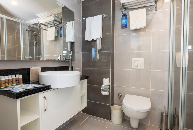 Bathroom 4, Crystal Aura Aqua Collection - All Inclusive, Kemer