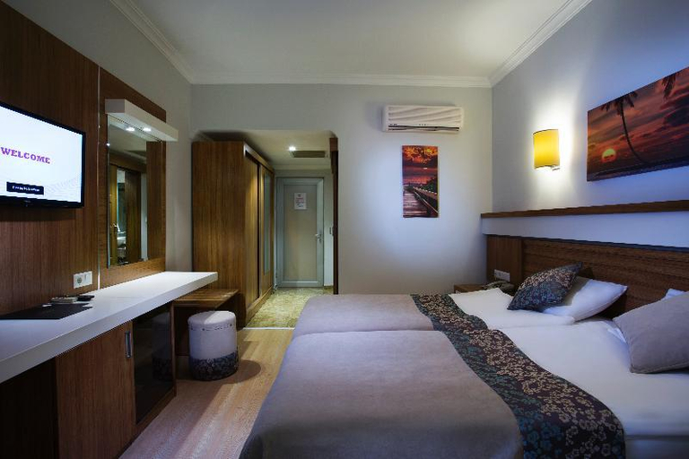 Bedroom, Sun Club Side Hotel - All inclusive, Manavgat