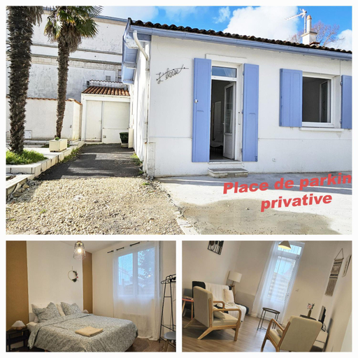 4, MAISON A CENTRE VILLE ET 5 MIN A PIED PLAGE, Charente-Maritime