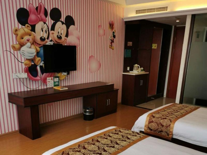 Bedroom 2, GreenTree Alliance Yuyao Simen Town Zhenbei Hecheng Rd Hotel, Ningbo