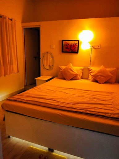 Bedroom 3, Greenland AC Rooms, Uttara Kannada