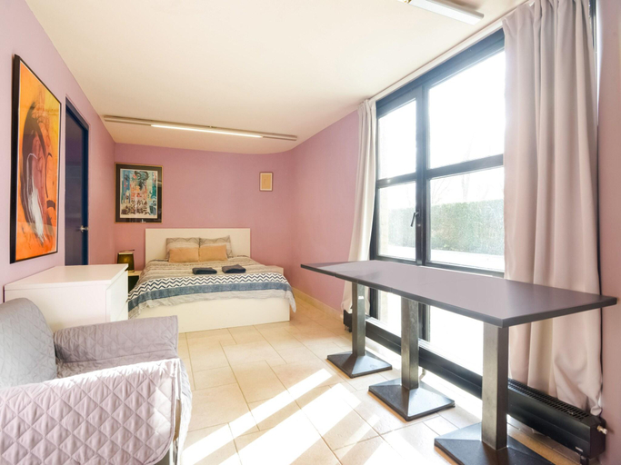 Bedroom 3, Picturesque villa with swimming pool, Brabant Wallon