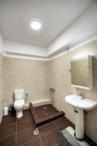 Bathroom 2, Nikiana two bedroom apartment, Ionian Islands