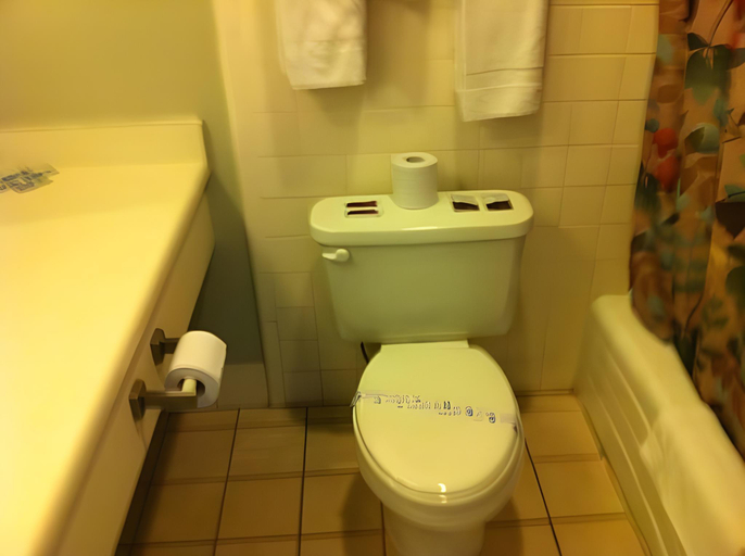 Bathroom 5, Provo Inn & Suites, Utah