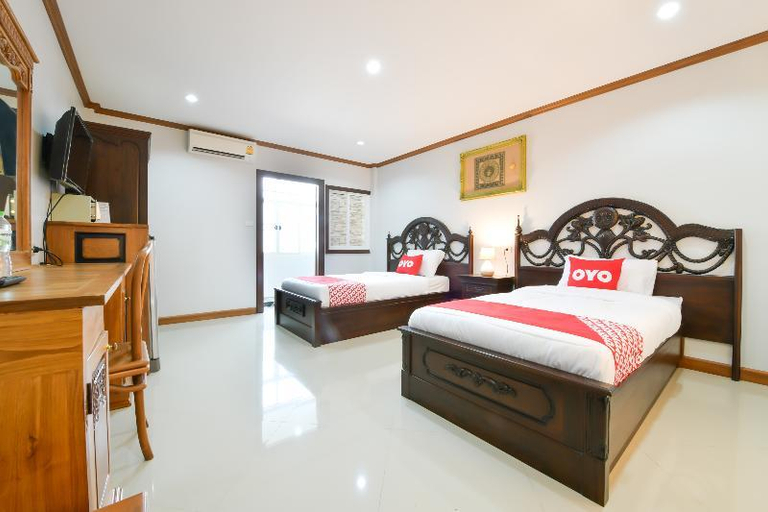 Bedroom 2, OYO 549 Maesri Resort, Pattaya