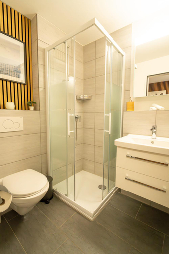 Bathroom 2, WELCOME APARTMENTS - Luzern Mobile-Check-in, Luzern