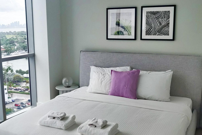 Bedroom 3, Modern Geometry at Monte Carlo Miami Beach, Miami-Dade