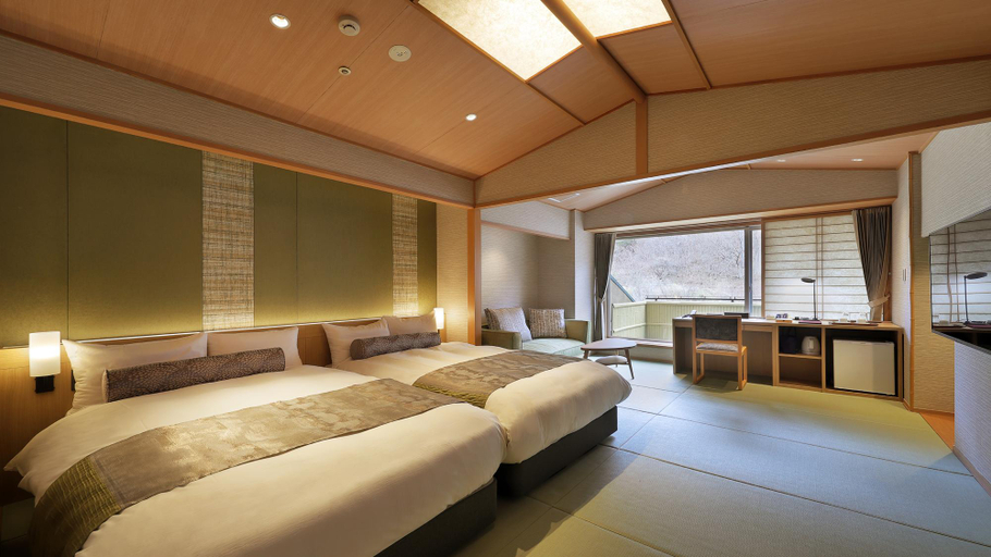 Bedroom 2, Hotel Hananoyu, Kōriyama