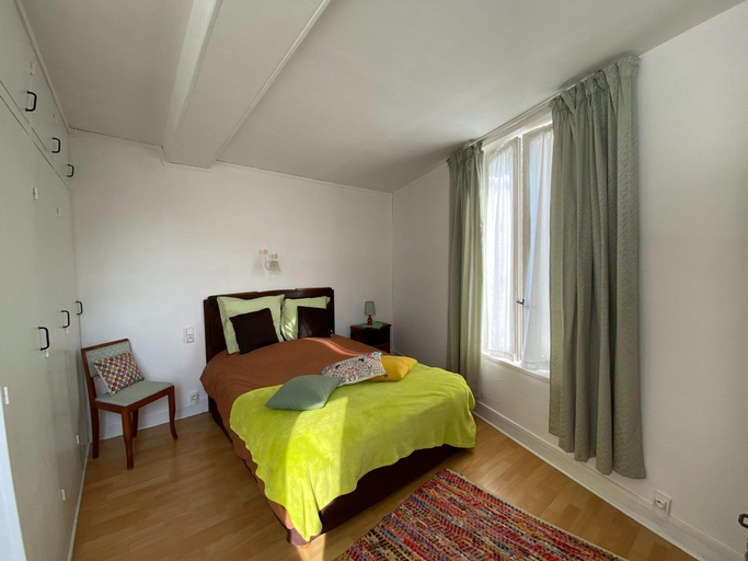 Bedroom 3, Apartment in Fecamp near Cap Fagnet Cliffs, Seine-Maritime