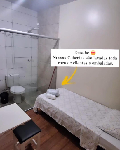 Bedroom 1, Hostel Casa Uniao, Maracaju