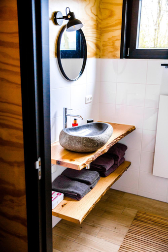 Bathroom 2, Pean-buiten Waterlodges, Boarnsterhim