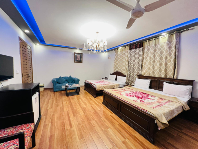 Bedroom 3, Alpine lodges Premium Suites, Islamabad