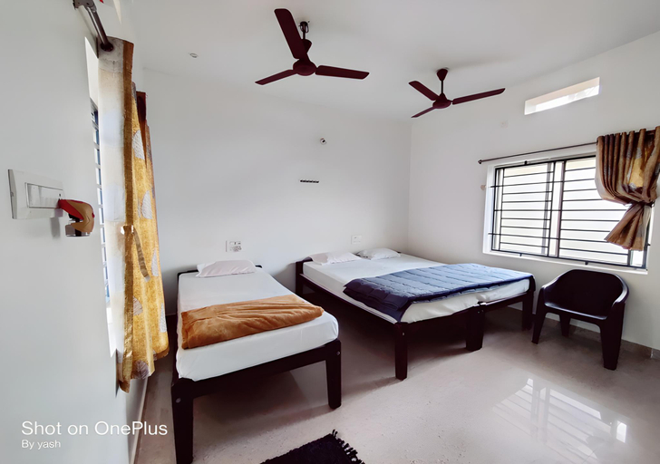 Bedroom 2, Surya Cafe and Stay, Gokarna Beach, Uttara Kannada