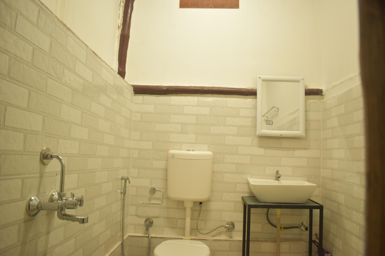 Bathroom, The Royal Camellia Bambo cottage and Restaurant, Golaghat