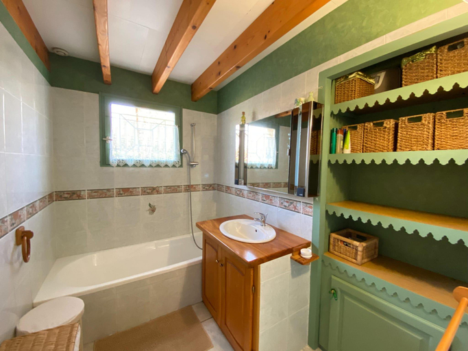 Bathroom, holiday home, Grayan-et-lHopital, Gironde