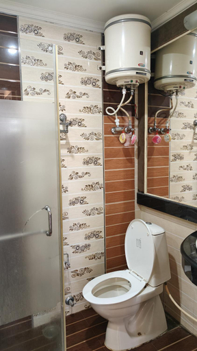 Bathroom 5, Hotel Jungle Hut, Kangra