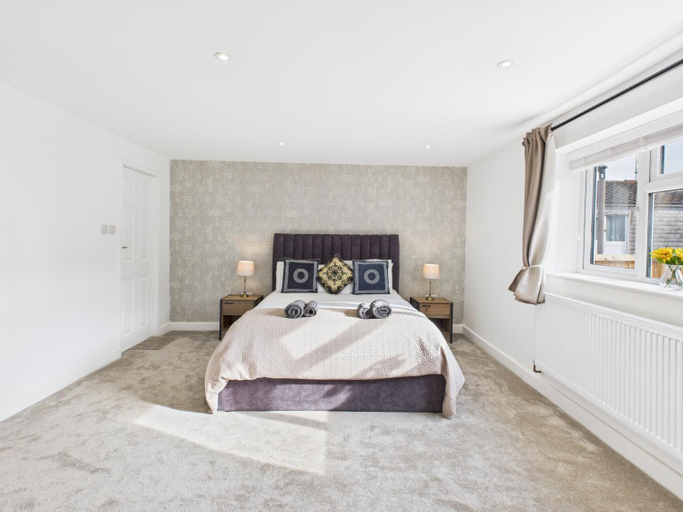 Bedroom 2, Jays modern guest house, Birmingham