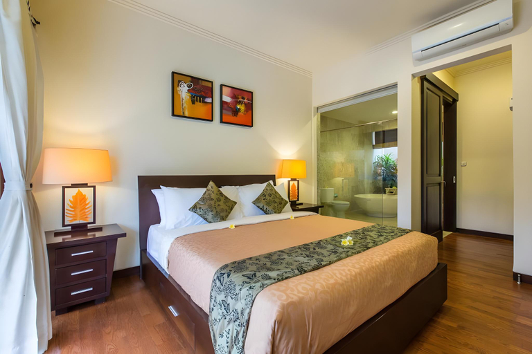 Bedroom 2, Tranquil Traditional-designed 2BR Villa in Uluwatu, Badung