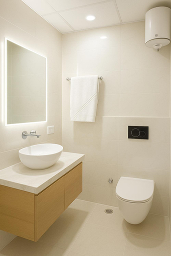 Bathroom 4, Roomquet Comfort Inn, Kaushambi
