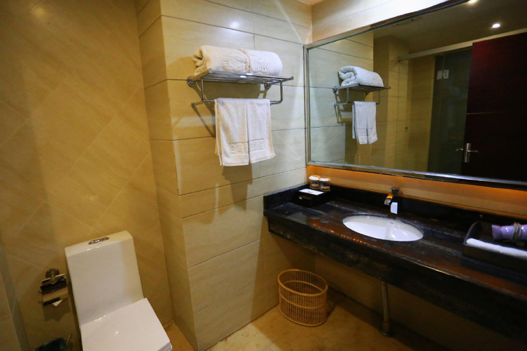 Bathroom, Vienna Classic Hotel Anhui Suzhou Baima Mall, Suzhou