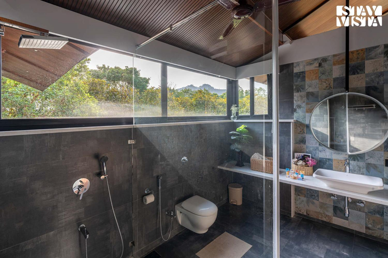 Bathroom 4, Nivaant Farms & Cottages, Raigarh