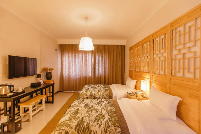 Bedroom 2, YUN-JING BAISHI VILLA, Baoding