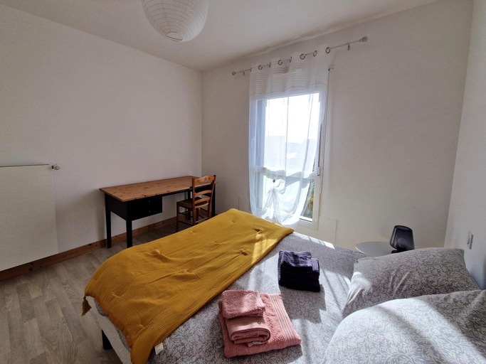 Bedroom, Modern house near the coast, Finistère
