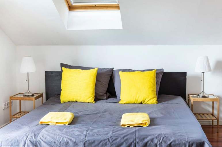 Bedroom 2, Urban Rooftop Apartment - Berlin MITTE - A/C, Berlin