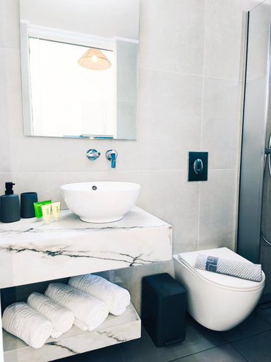 Bathroom, Bungalows Ingrid, Peloponnese