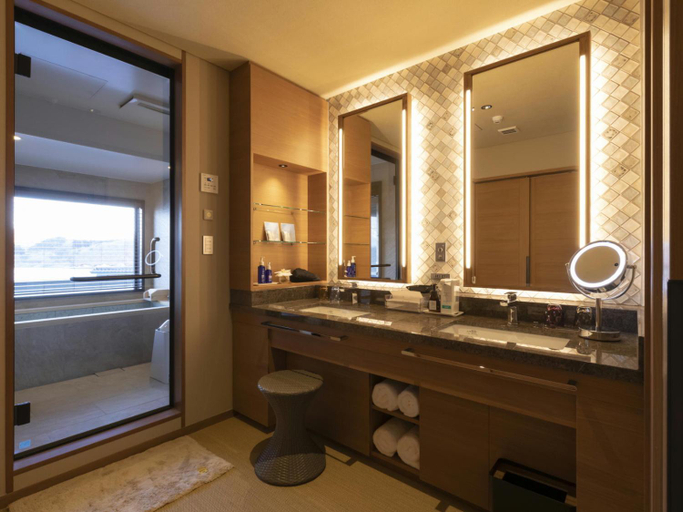 Bathroom 4, Tsunagi Onsen Hotel Shion, Morioka