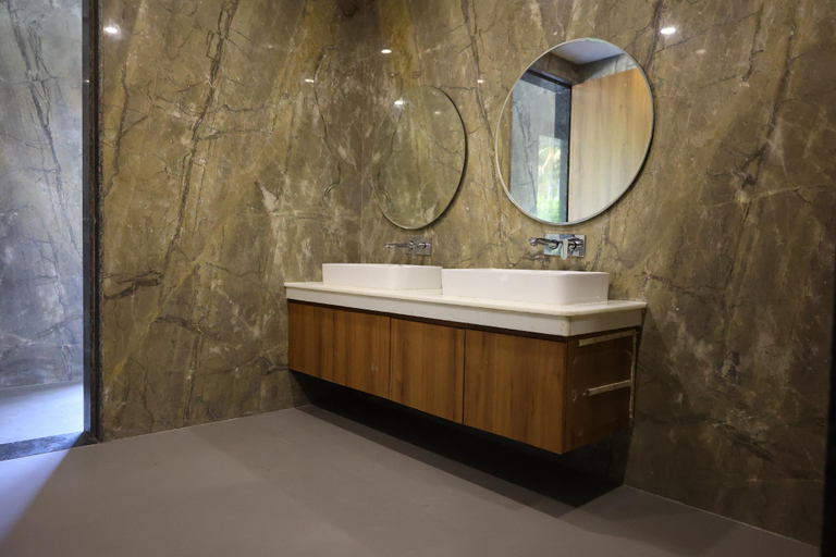 Bathroom, Coconut Lagoon Agro Resort, Parbhani