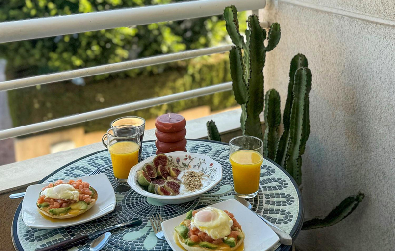 Food & Drinks, Sunny Apartment Near Paseo, Almería