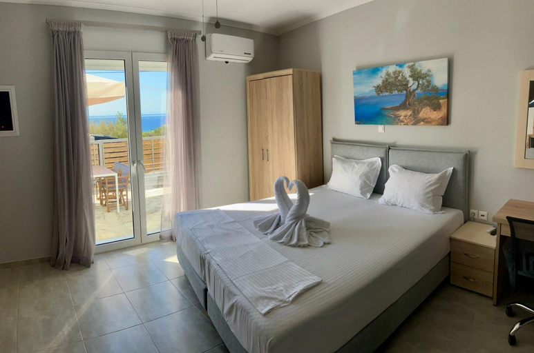 Bedroom 2, Zax sea view villas, Crete