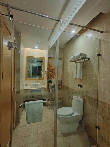 Bathroom 4, Vienna Hotel Xuzhou Pengcheng Square Metro Station, Xuzhou