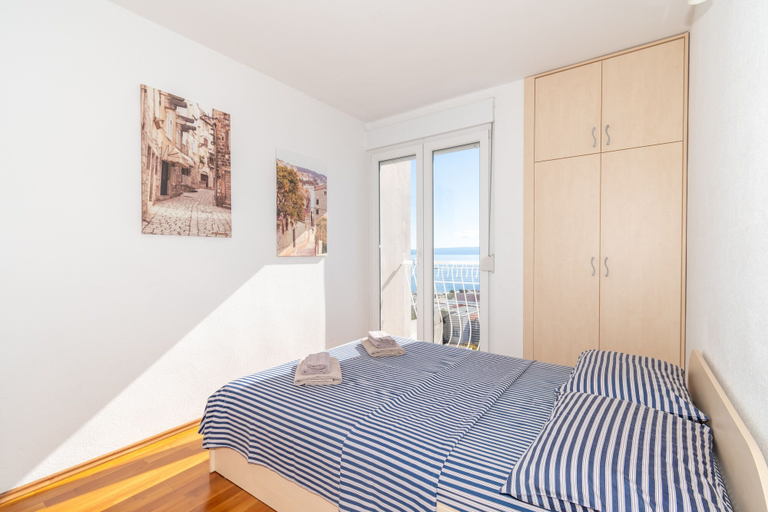 Bedroom 4, Trstenik Beach Apartment, Cute Place with Sea View, Split