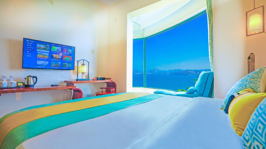 Bedroom 2, Canghai Xueyue Lake View Hotel, Dali Bai