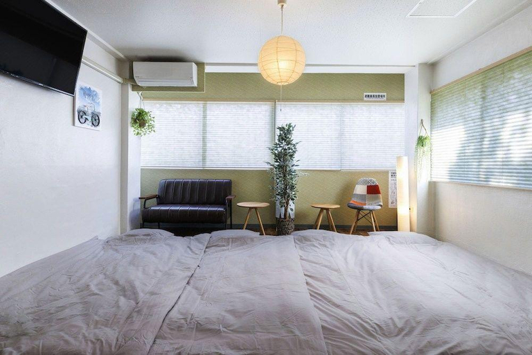 Bedroom 2, Residential Hotel Naha Miebashi, Naha