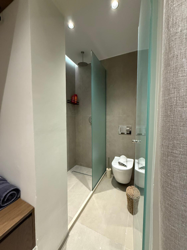 Bathroom 3, Erasmia Beachside Suites, Crete